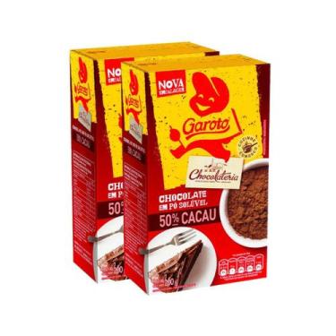 Imagem de Kit Chocolate em Pó Solúvel Garoto 50% Cacau 200g - 2un