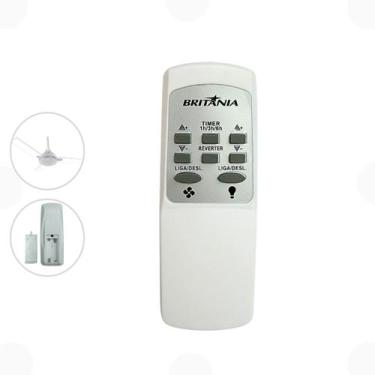 Imagem de Controle Remoto Ventilador Teto Britania Philco Bvt05 Pvt07 - Philco/B