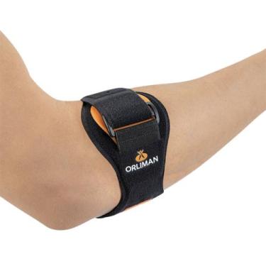 Imagem de Cinta Tenis Elbow Bilateral Epicondilite Ortopédico Ajustavel Chantal