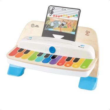 Imagem de Brinquedo Piano Premium Musical Infantil com Som e 5 Partituras - Magi