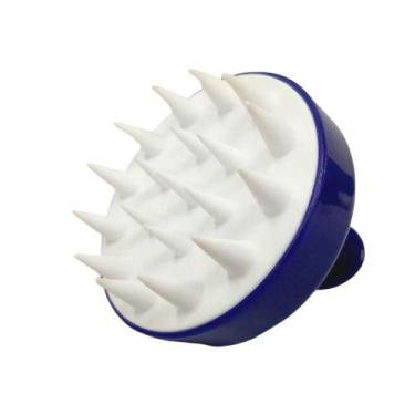 Imagem de Escova Massageadora para Cabelo Azul e Branco - Quanhe