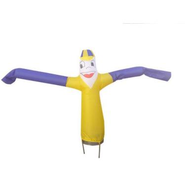 Imagem de Boneco Biruta c/ Exaustor - AG Ramos, Amarelo c/ Azul