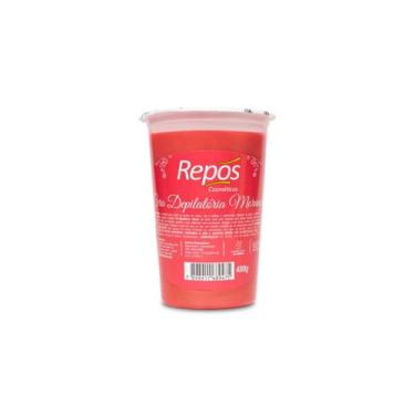Imagem de Cera Depilatória Repós Morango, 400g