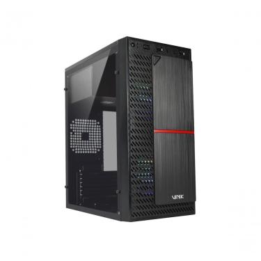Imagem de Gabinete Gamer GGPACBK Mid-tower Micro ATX e Mini ITX Lateral Acrílico com 2 Fans Frontais Vinik