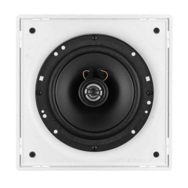 Imagem de Arandela de Embutir Coaxial Frahm 6 70W Quadrada com Woofer e Tweeter Neodímio para Teto e Parede
