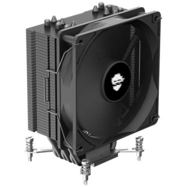 Imagem de Cooler Para Processador Gamer Ninja Hayate X6, 120mm, Intel-AMD, Preto