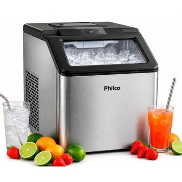 Imagem de Máquina Fabricadora Gelo Profissional Phico 35kg Turbo Ice - Philco, 1