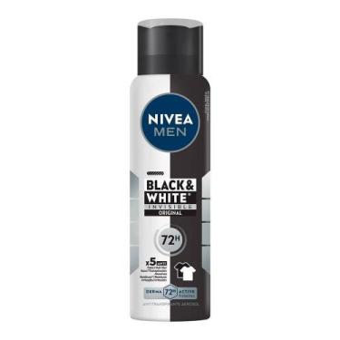 Imagem de Desodorante Nivea Aerosol Masculino Invisible Black & White Original 1