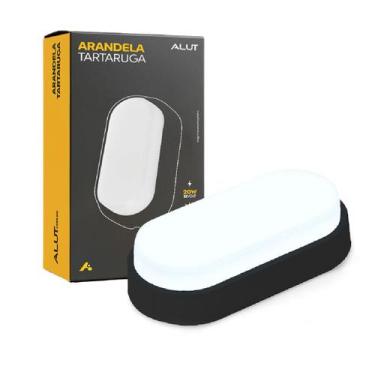 Imagem de Kit Arandela Led Tartaruga 20w 3000k Bivolt Ip65 a prova dágua Branco 