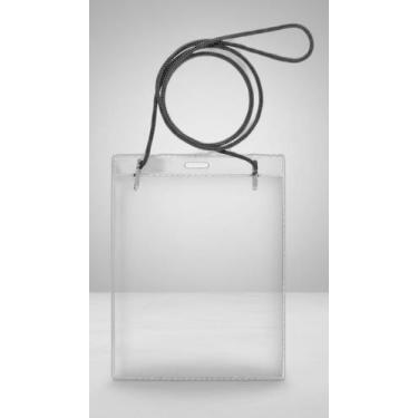 Imagem de Porta Crachá Vertical Com Cordão 50 Peças - Congratulations Store