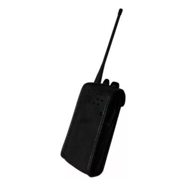 Imagem de Capa De Couro Para Rádio Comunicador Ep450 E Dep 450 - Genérico, Preto