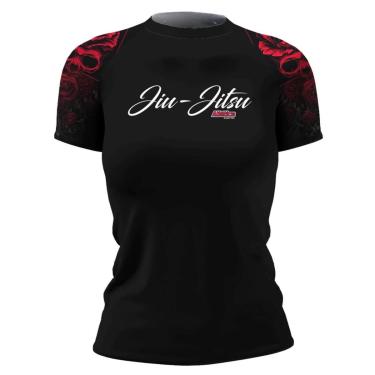 Imagem de Moto Rash Guard Red Jiu Jitsu Femi MC ATL-Feminino