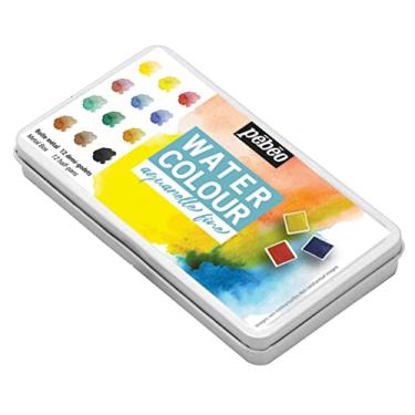 Imagem de Tinta Aquarela em Pastilha Aquarelle Fine com 12, Pébéo, 300035
