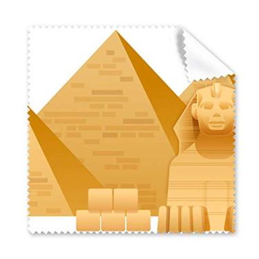 Imagem de Pano de limpeza de tela de telefone com estampa de esfinge, pirâmide do Egito, 5 peças