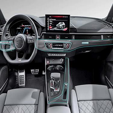 Imagem de TOYOREY Placa de navegação GPS centro interior do carro console filme protetor tpu transparente, para acessórios interiores classe benz gls