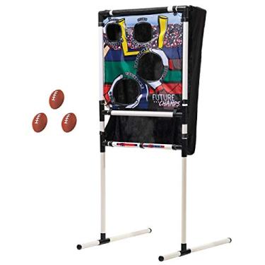 Imagem de Franklin Sports Jogo de futebol americano infantil com mini bolas de futebol – Jogo de futebol interno para crianças – Alvos de passagem de futebol