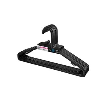 Imagem de Sanremo - Cabide Plástico Adulto para Roupas Leves, Embalagem com 10 Unidades, Linha Easy