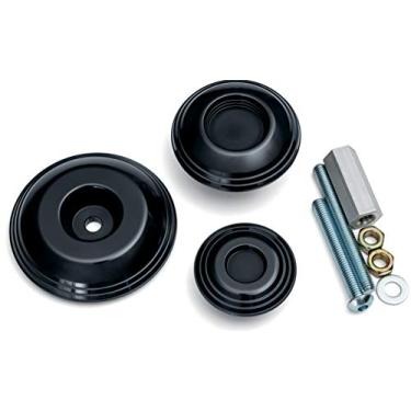 Imagem de Kuryakyn Acessório de realce de motocicleta 3805: Deslizador de eixo traseiro Lodestar para BMW R 1200 e 1250, preto, 1 par