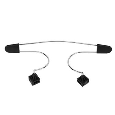 Imagem de Acouto Cabide de assento traseiro de carro metal ABS universal assento traseiro do carro ganchos para encosto de cabeça ganchos de roupas multiuso casacos sacos de compras guarda-chuvas suporte rack ganchos de carro