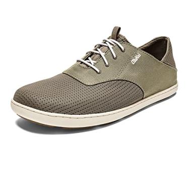 Imagem de OLUKAI Nohea Moku Tênis masculino sem amarração, malha respirável e de secagem rápida, design sem esforço e uso descalço, conforto e suporte o dia todo, Argila/Tapa, 47
