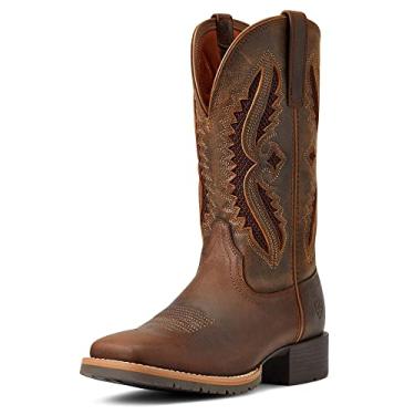Imagem de Ariat Bota feminina Hybrid Rancher VentTek 360° Western, Bronzeado/Trufas Envelhecidas, 7.5 Big Kid