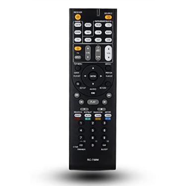 Imagem de Controle remoto de substituição para receptor Onkyo TX-NR737 TX-NR717 RC-881M TX-NR414 HT-RC660 TX-SR606S TX-SR507 TX-SR507S HT-S5500 TX-NR838
