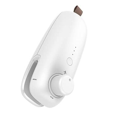 Imagem de Mini máquina de selagem térmica portátil USB recarregável saco plástico selador de alimentos