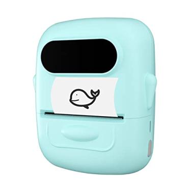 Imagem de DOYING P50 máquina de etiquetadora de bolso etiquetadora térmica portátil impressora de etiquetas térmicas para organizar etiqueta adesiva diy data journal estudo etiquetas suporte sem fio bt conectar