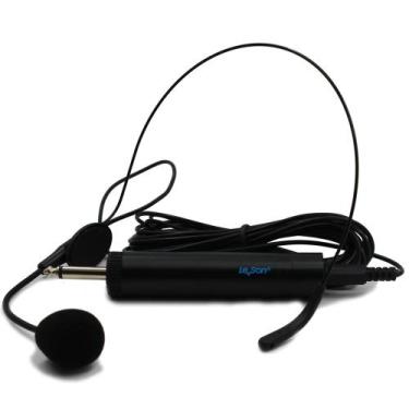 Imagem de Microfone Cabeça Headset Câmera Dslr Com Fio Le Son Hd-750-R - Leson