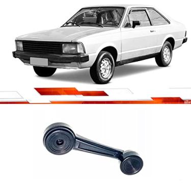 Imagem de Manivela Vidro Plastica Preto Belina G2 Corcel G2 Del Rey Pampa Scala Serve Lado Direito Lado Esquerdo