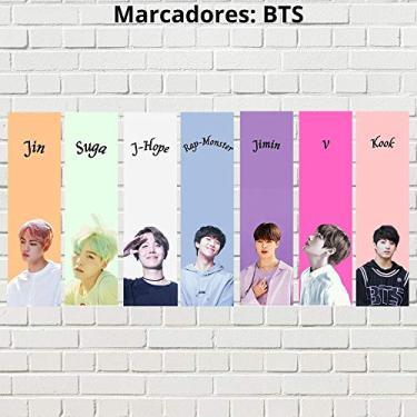 Imagem de Kit de Marcadores de página - BTS (7 unidades)