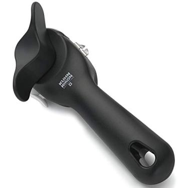 Imagem de Kuhn Rikon Levantador de tampa de segurança automático/abridor de latas com puxador de anel, 20 x 6,3 x 7 cm, preto