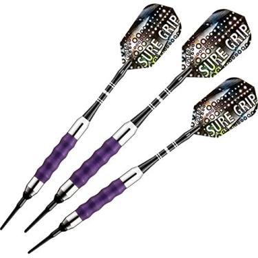 Imagem de Viper Sure Grip - dardos de ponta macia, roxo, 16 gramas