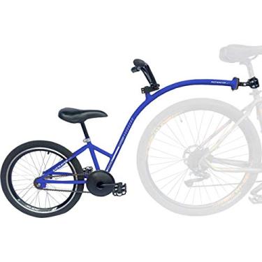 Imagem de Bike Caroninha Quadro de Reboque Aro 20 Completo Azul