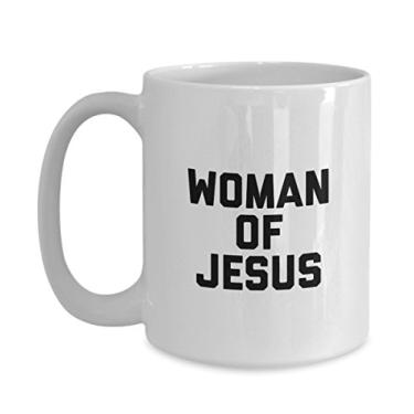 Imagem de Caneca judaica – Copo de café feminino de Jesus – Ótima ideia de presente para mulheres cristãs