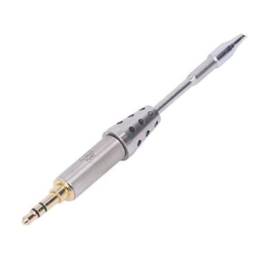 Imagem de Ponta de ferro de solda plug-in design cerâmico núcleo de aquecimento liga de alumínio elétrica ponta de ferro de solda portátil para substituição