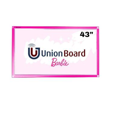 Imagem de Moldura/Lousa Interativa Touch Unionboard Barbie 43 - Rosa