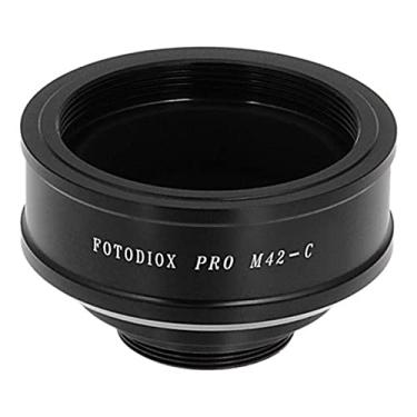 Imagem de Adaptador de montagem de lente Fotodiox Pro compatível com lentes M42 tipo 2 e selecione tipo 1 para câmeras de montagem C