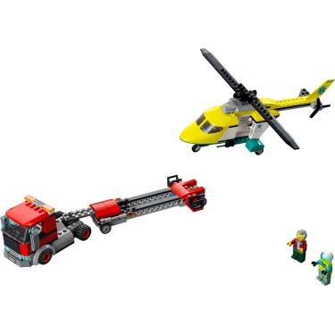 Imagem de LEGO City - Transporte de Helicóptero de Salvamento