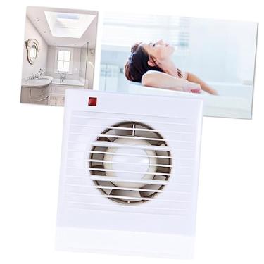 Imagem de Luxshiny exaustor de parede exaustor de cozinha ventilação de chão com ventilador exaustor exaustor aberturas de chão fã Ventilador de parede original piso janela respiradouro branco