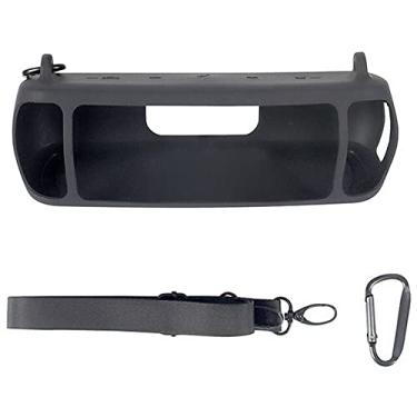 Imagem de Capa protetora de silicone para alto-falante Bluetooth de alta elasticidade com alça de cinto para Anker para Soundcore Motion+ alto-falante acessório de fone de ouvido