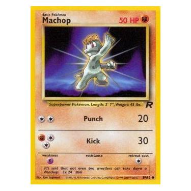 Imagem de Pokemon - Machop (59) - Team Rocket