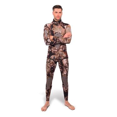 Imagem de Calça 5 Mm de Roupa de Neoprene, 2 Peças, Holostone, 186-192 Cm, 90-100 Kg, Xxl/6, [We075P6], Omer