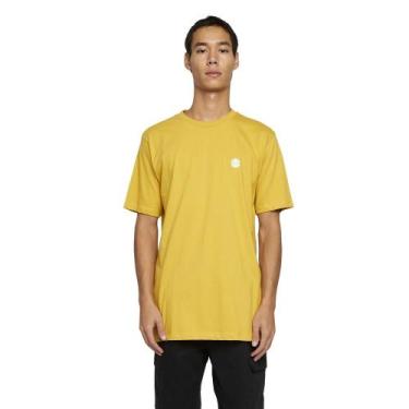 Imagem de Camiseta Element E471a0724 Basic Crew Color - Amarelo
