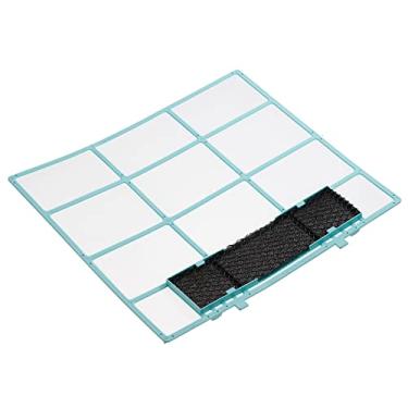 Imagem de PATIKIL Filtro de ar condicionado de 32 cm x 27,5 cm, substituição de tela de filtro de ar de plástico com espuma de filtro de ar para HVAC, azul e preto