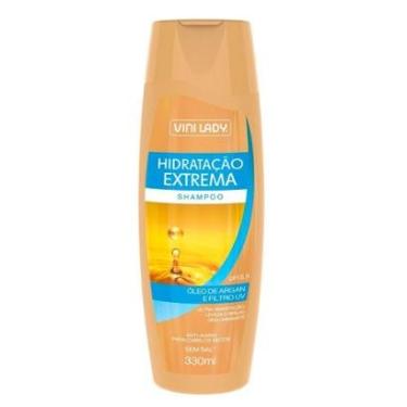 Imagem de Shampoo Hidratação Extrema Óleo de Argan e Filtro UV 330ml Vini Lady-Unissex