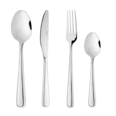 Imagem de WOLFF - Faqueiro de Aço Inox Nice 16 Peças - Jogos de Talheres - Mesa Posta