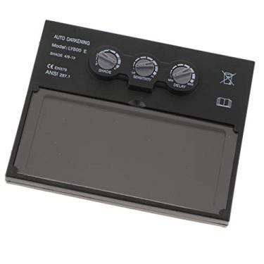 Imagem de Capacete de soldador profissional, lente solar, escurecimento automático, máscara de escurecimento automático DIN15IR, lente ajustável para operações de corte de soldagem