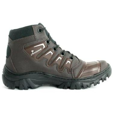 Imagem de Bota Cuturno Motoqueiro Adventure Costurada Unissex-Unissex