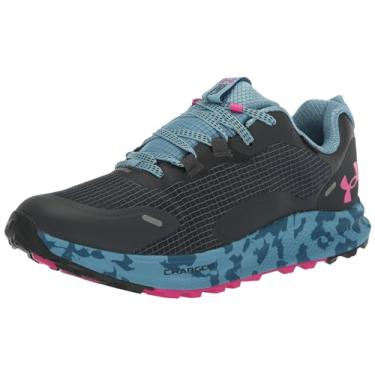 Imagem de Under Armour Tênis de corrida feminino Charged Bandit 2 SP, (101) Cinza (Jet Gray/Still Water/Rebel Pink), 34